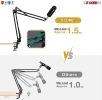 Microphone Condenser Mic for Computer PC Gaming;  Podcast Desktop Tripod Stand Studio Microphone 5 Core RM 14 6SET P