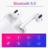 i12 Wireless Earbuds, Bluetooth 5.0 Touch in-Ear Wireless Earphones, 48 Hours Play Time, White