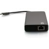 C2G 4K USB C Dual Monitor Dock - HDMI, Ethernet, USB, 3.5mm &amp; 60W Power