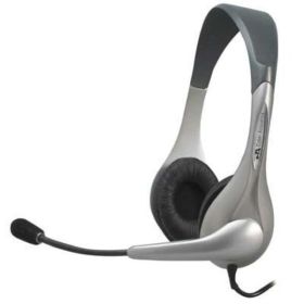 Cyber Acoustics Speech Recognition Stereo Headset and Boom Mic