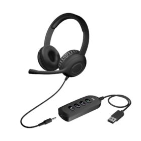 Cyber Acoustics Stereo Headset with USB &amp; 3.5mm