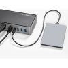 Star Tech.com USB-C &amp; USB-A Dock - Hybrid Triple Monitor Laptop Docking Station DisplayPort &amp; HDMI 4K 60Hz/85W PD/6x USB/GbE/USB 3.1 Gen 2