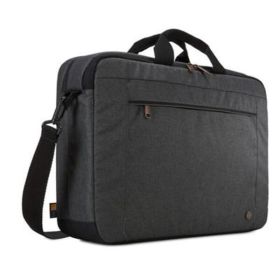 Case Logic Era Carrying Case for 15.6" Notebook, Gear, Tablet PC, Headphone, Book - Obsidian