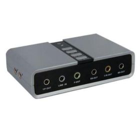 StarTech.com 7.1 USB Audio Adapter External Sound Card