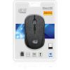 Adesso iMouse S80B - Wireless Fabric Optical Mini Mouse (Black)