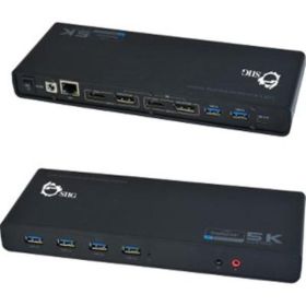 SIIG USB 3.0 4K Dual Video Docking Station - USB-C