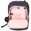 Swissdigital Design Carrying Case (Backpack) for 14" Notebook - Black with Pink Accent