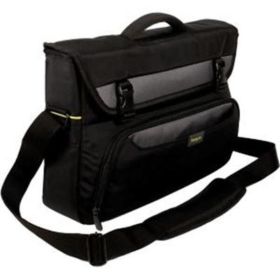 Targus CityGear II TCG270 Carrying Case (Messenger) for 15.6" to 17" Notebook - Black, Gray