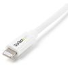 StarTech.com 1m (3ft) White Apple 8-pin Lightning Connector to USB Cable for iPhone / iPod / iPad
