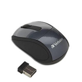 Verbatim Wireless Mini Travel Optical Mouse - Graphite