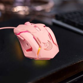 Wireless Mouse Ergonomic Gaming mouse 2400 DPI Rechargeable Computer Gamer pink Silent mute Mouse for PC laptop bluetooth mouse (Color: 2.4GHz Bluetooth S6)