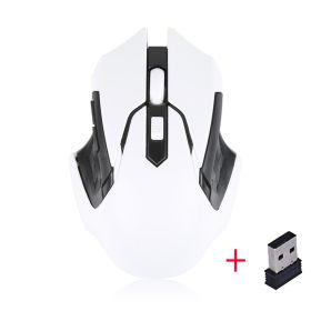Professional 2.4GHz Wireless Optical Gaming Mouse Wireless Mice for PC Gaming Laptops Computer Mouse Gamer with USB Adapter (Color: 2)