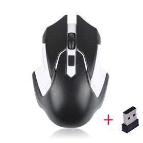 Professional 2.4GHz Wireless Optical Gaming Mouse Wireless Mice for PC Gaming Laptops Computer Mouse Gamer with USB Adapter (Color: 1)