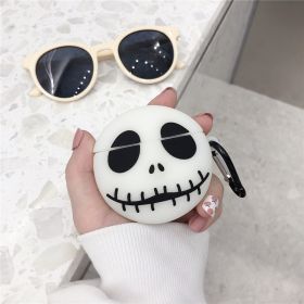 Case for Airpods 3 Case Airpods pro 2 1 Soft Silicone Wireless Bluetooth Earphone Protective Cover (Color: skull)