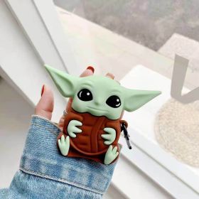 Case for Airpods 3 Case Airpods pro 2 1 Soft Silicone Wireless Bluetooth Earphone Protective Cover (Color: yoda)
