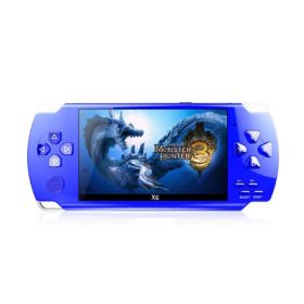 X6 4.0 Inch Handheld Video Game Console Dual Joystick Mini Portable Game Console Built-in 1500 Classic Free Games Support TV PC (Ships From: China)