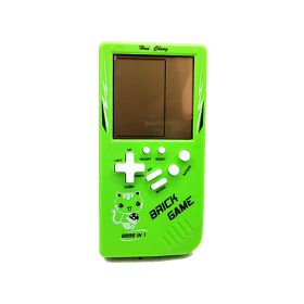 Mini Portable Retro Handheld game console Children classic nostalgic game machine Educational toys elderly Game players (Color: Green)