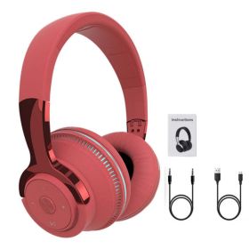 Ninja Dragon Wireless Light Changing Bluetooth Gaming Headset (Color: Red)
